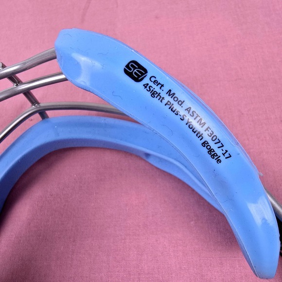 Brine Lacrosse Stick STX Goggles and Striped Mitre Socks youth Gear Set of 3 - Picture 12 of 14